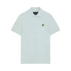 Image of Mens Plain Polo Shirt - Ice - M