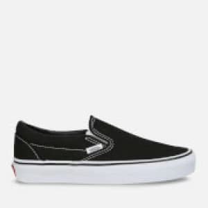 Image of Vans Classic Slip-On Trainers - Black - UK 4