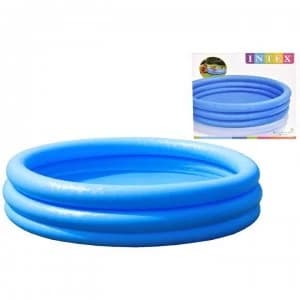 Image of Intex 3 Ring Crystal Paddling Pool 66" - 66x15Inch