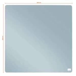 Image of Nobo Magnetic Whiteboard Tile 360 x 360mm, Grey