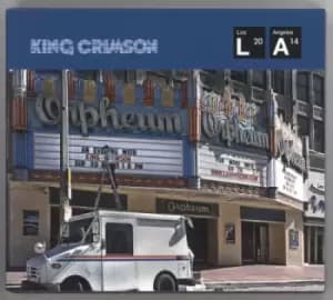Image of King Crimson Live At The Orpheum 2015 UK 2-disc CD/DVD set DGMSP2