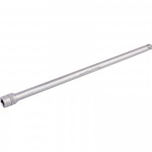Image of Draper 3/8" Drive Satin Chrome Wobble Socket Extension Bar 3/8" 300mm