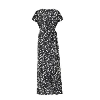 Image of Mela London Black Heart Maxi Dress - Black