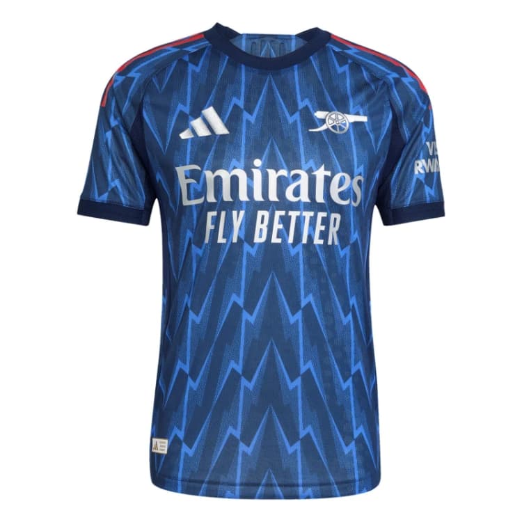 Image of Adidas Arsenal Authentic Away Shirt 2025/26 Bleu Male S JI9510