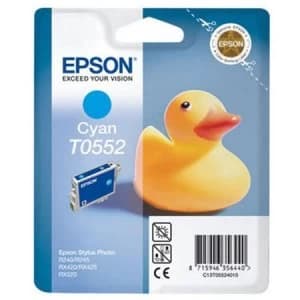 Image of Epson Duck T0552 Cyan Ink Cartridge