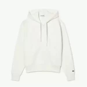 Image of Lacoste Essential Zip Hoodie - White