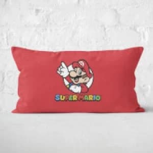 Image of Super Mario Rectangular Cushion - 30x50cm - Soft Touch