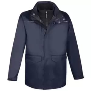 Image of Stormtech Mens Vortex HD 3-in-1 System Parka (S) (Navy Blue)