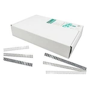 Image of Fellowes Wire Binding Combs 6mm 21 35 80g sheet capacity packed 100