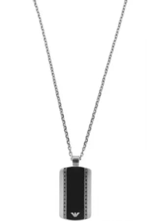 Image of Emporio Armani EGS1921040 Dog Tag Necklace