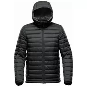 Image of Stormtech Mens Stavanger Thermal Padded Jacket (M) (Black/Graphite Grey)