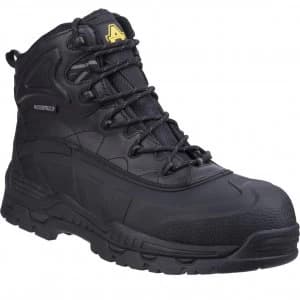 Image of Amblers Mens Safety FS430 Hybrid Waterproof Non-Metal Safety Boots Black Size 8