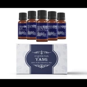 Image of Mystic Moments Yang Essential Oils Gift Starter Pack