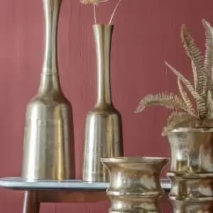 Image of Rosalie Small Gold Vase Gold