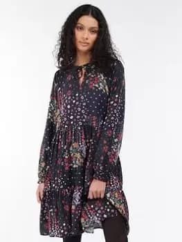 Image of Barbour Barbour Midhurst Dress, Multi, Size 12, Women