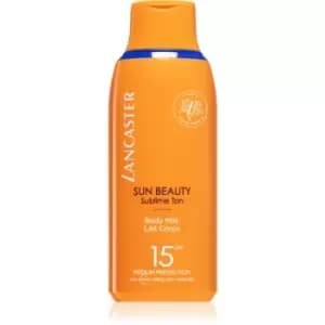 Image of Lancaster Sun Beauty Body Milk Sun Body Lotion SPF 15 175ml