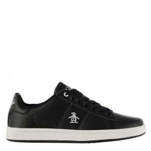 Image of Original Penguin Steadman Trainers - Black/White