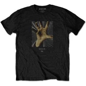 Image of System Of A Down - 20 Years Hand Mens Large T-Shirt - Black
