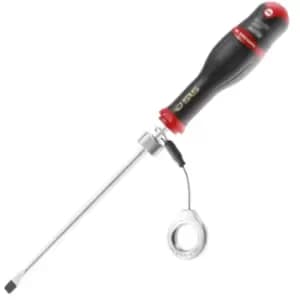Image of Facom SLS Slotted Screwdriver with Safety Lock System 10mm 200mm