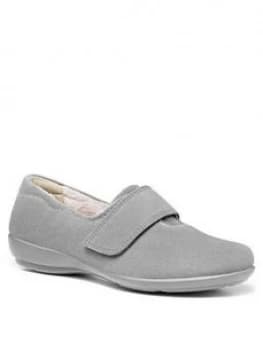 Image of Hotter Toasty Slippers, Grey, Size 3, Women