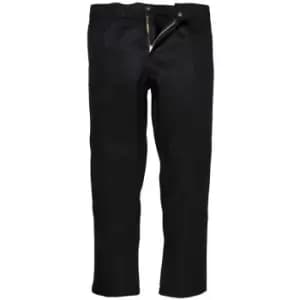 Image of Portwest BZ30BKRXXL - sz 2XL Bizweld Trousers - Black - Black