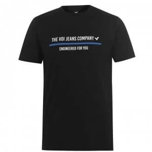 Image of VOI Avezano T Shirt Mens - Black