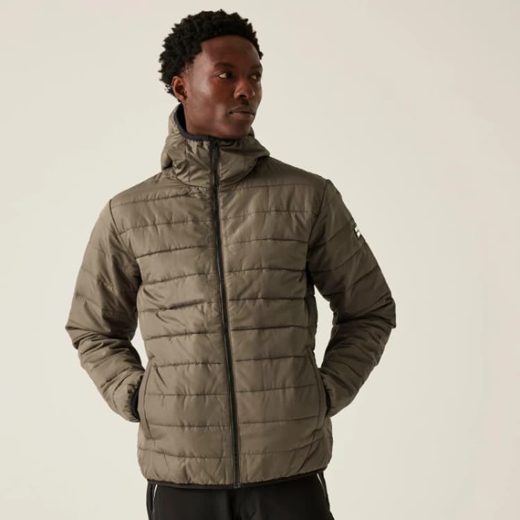 Image of Regatta Helfa Insulated Baffle Jacket Crocodile male S