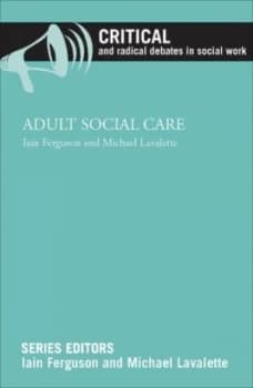 Image of Adult Social Care by Iain Ferguson Paperback