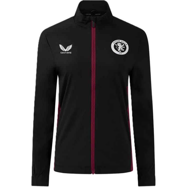 Image of Castore AVFC Tr Jkt Caviar/Rhd female 10 (S)