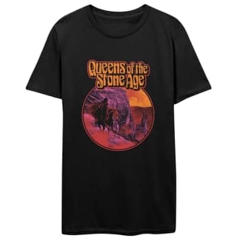 Image of Queens Of The Stone Age - Hell Ride Unisex Large T-Shirt - Black