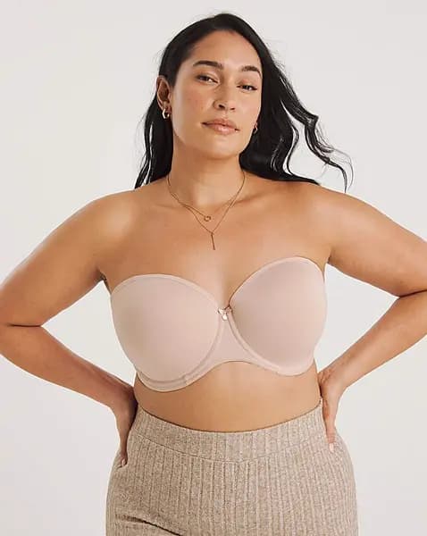 Image of Elomi Elomi Smooth Strapless Sahara Bra Sahara Female 40HH GK76530