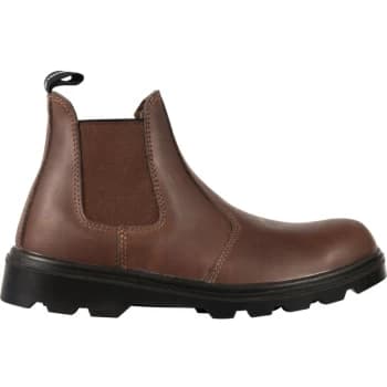 Image of Brown Dealer Safety Boots - Size 12 - Tuffsafe