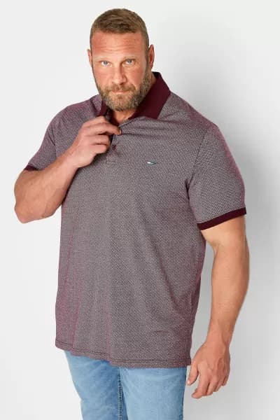 Image of Geometric Polo Shirt