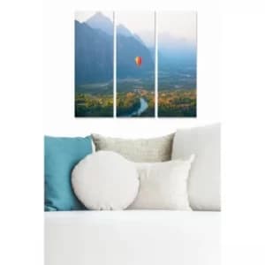 Image of MDF7063670_2 Multicolor Decorative MDF Painting (3 Pieces)