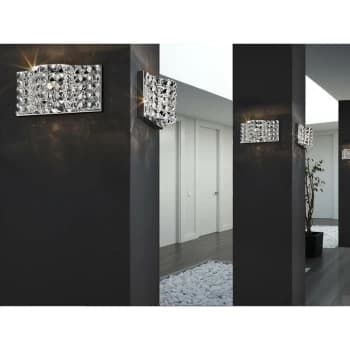 Image of Schuller Onda - Crystal Wall Lamp Chrome, G9