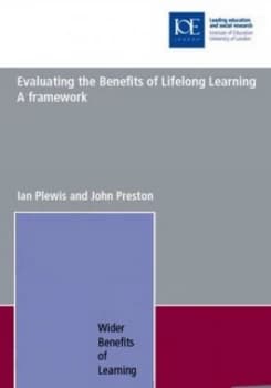 Image of Evaluating the Benefits of Lifelong Learning by Ian Plewis Paperback