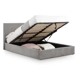 Image of Shoreditch Fabric Ottoman Bed Grey