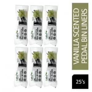 Image of Ecobag Pedal Bin Liners Vanilla 30 Litre Pack 25s NWT4475