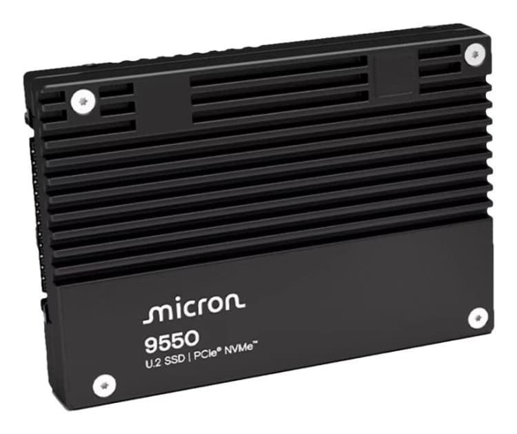Image of Micron Micron 9550 PRO 15 TB U.2 PCI Express 5.0 NVMe 3D TLC NAND MTFDLAL15T3THA-1BK1DABYYR