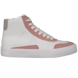 Image of Fabric Cavour Childrens Trainers - White