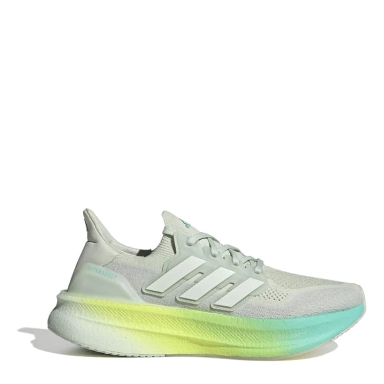 Image of adidas Ultraboost 5 Mens Running Shoes - Green Green 9