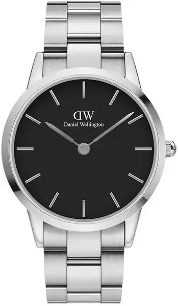 Image of Daniel Wellington Watch Iconic Link Black 40mm - Black DNW-210