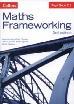 Image of Maths Frameworking. Pupil Book 2.1 by Kevin Evans Book