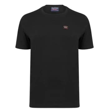 Image of Paul And Shark Cotton T-Shirt - Black
