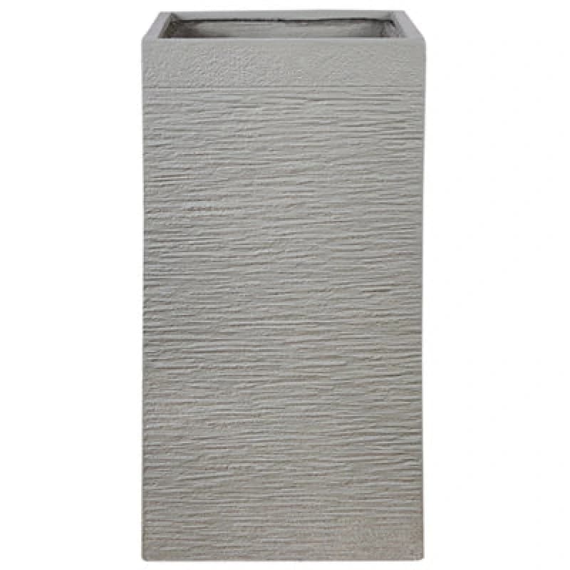 Image of Beliani Plant Pot Dion 40 Cm Light Grey