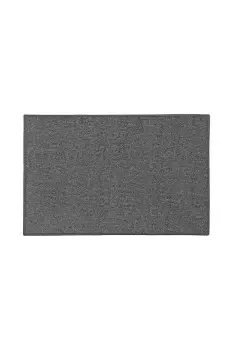 Image of JVL Eden Grey Indoor Machine Washable Doormat 50 x 80cm