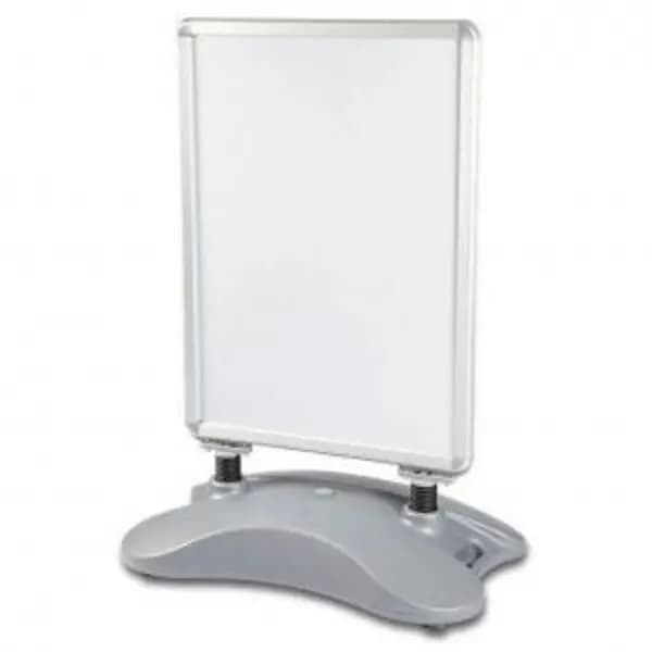 Image of Budget D-sided Forecourt Sign A0 Sil EXR24800SS