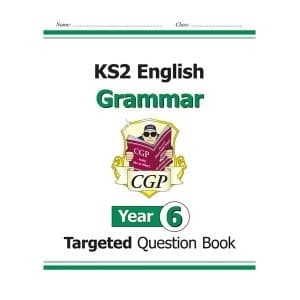 Image of KS2 English Targeted Question Book: Grammar - Year 6 by CGP Books (Paperback, 2014)