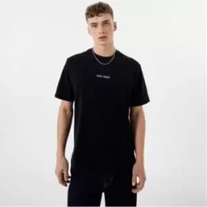 Image of Jack Wills Minimal Graphic Tee - Black