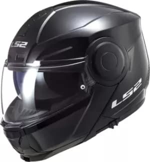 Image of LS2 FF902 Scope Solid Helmet, black, Size 2XL, black, Size 2XL